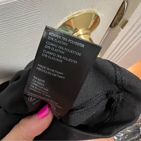 NWT Maeve Anthropologie black square neck tank top size xxs - Picture 7 of 9